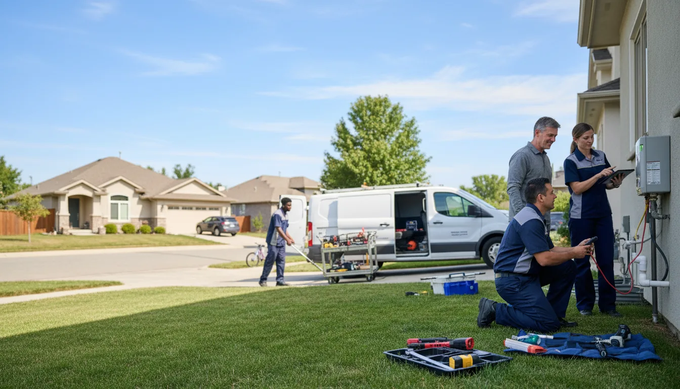 Tankless water heater service in Mountain Park, OK